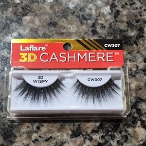 3D Cashmere Wispy False Eyelashes - Black